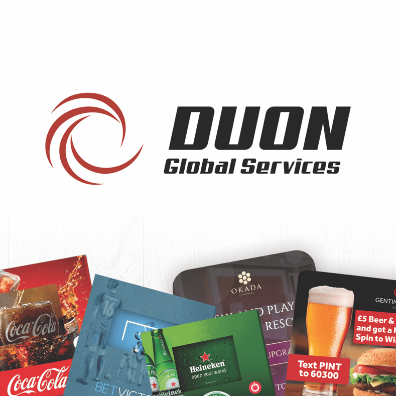 DUON Branded Infinity Coaster